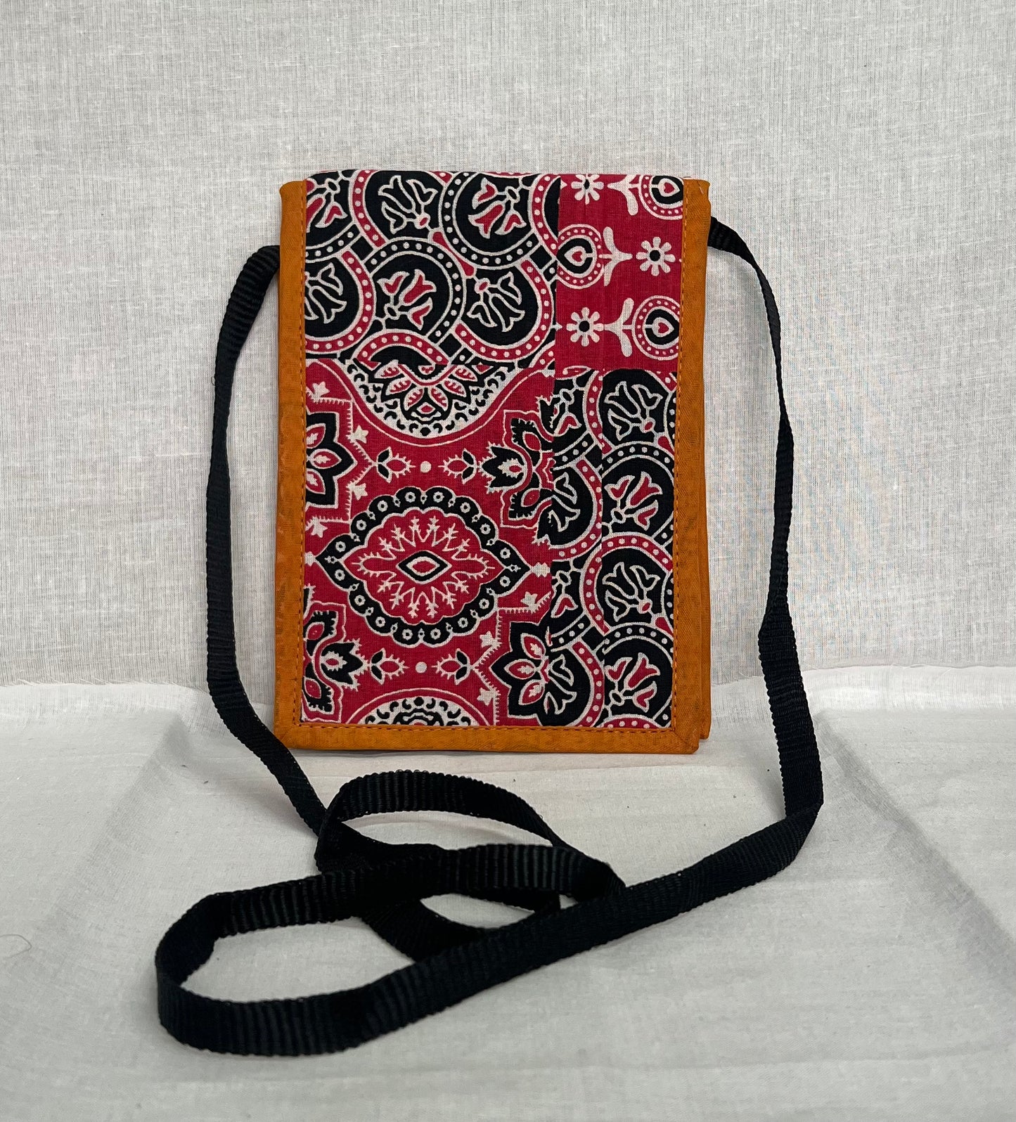 Cotton Ajrak Sling Bag