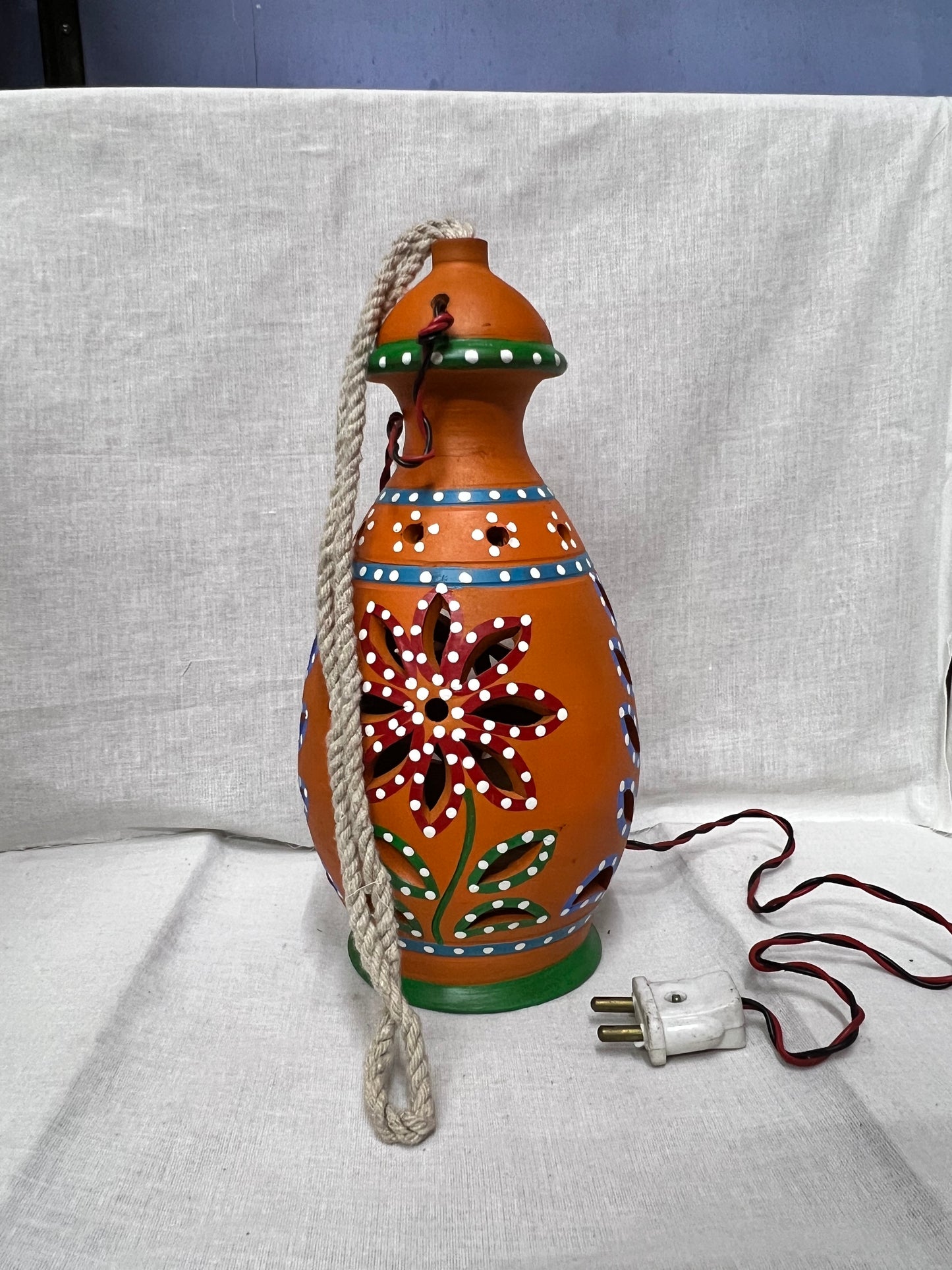Handmade Terracotta Lantern- Dome shaped