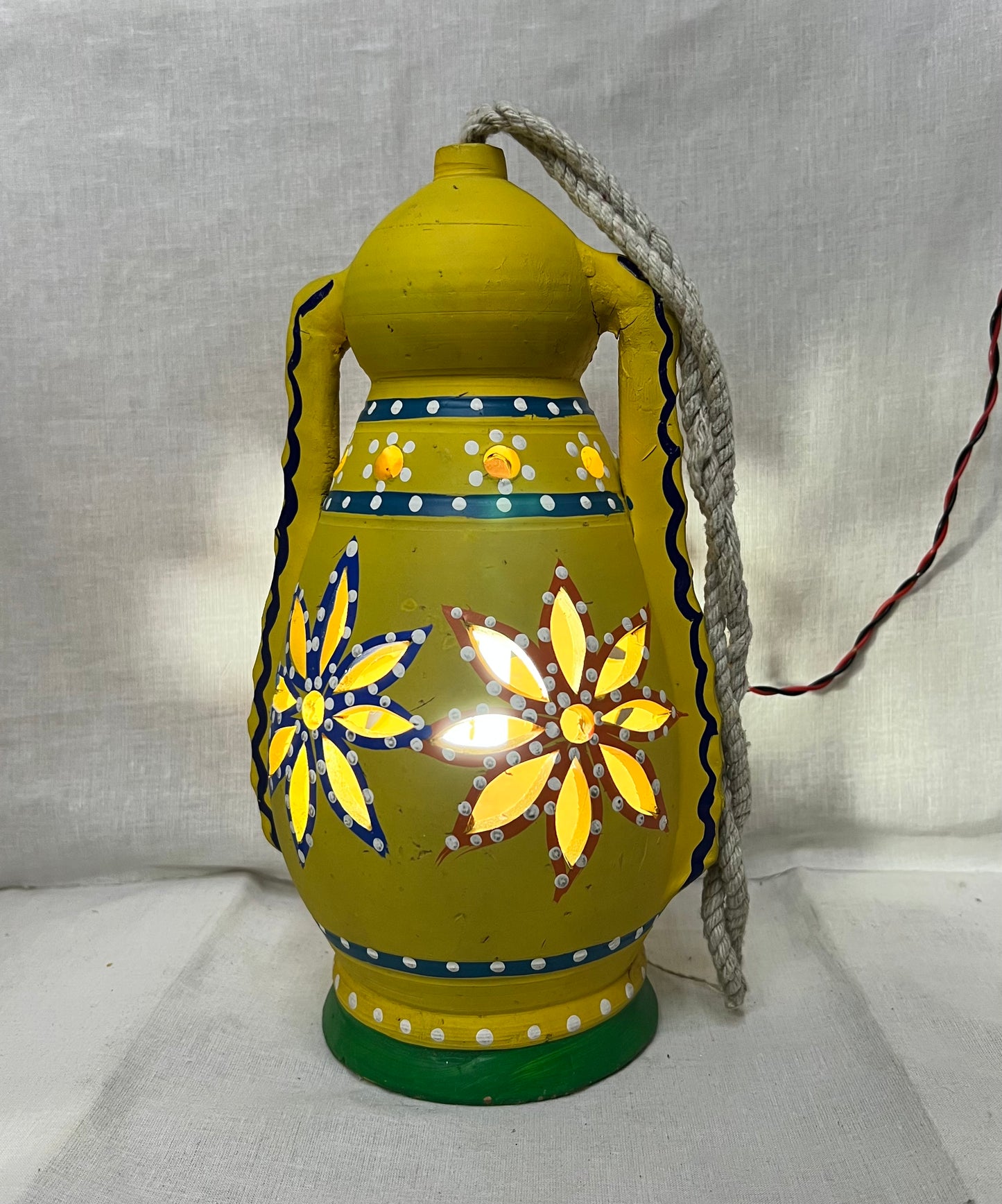 Handmade Terracotta Lantern- Dome shaped