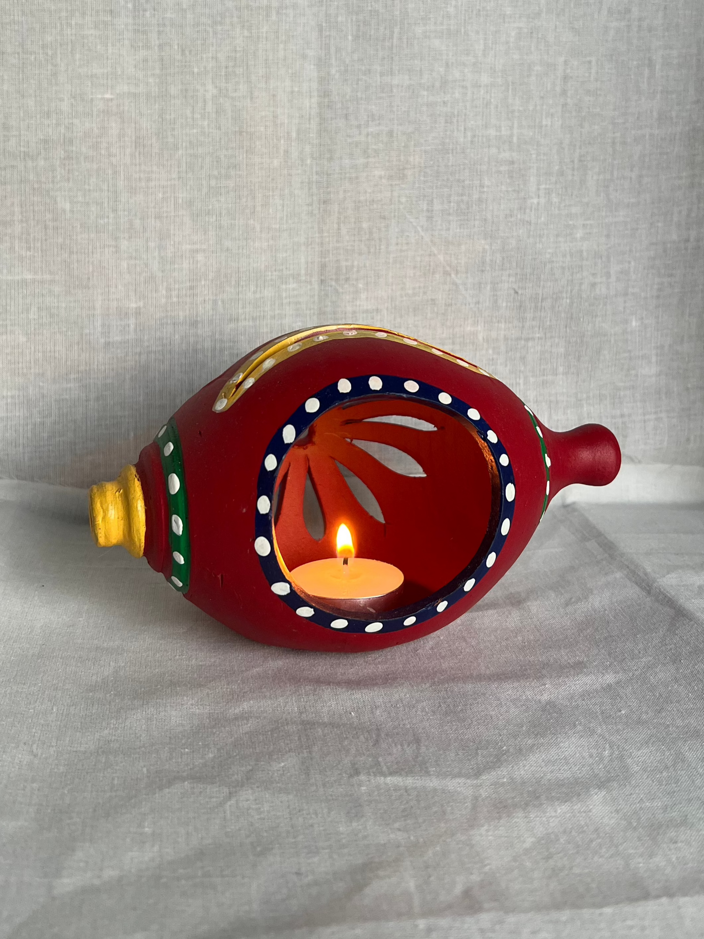 Terracotta Dia Holder