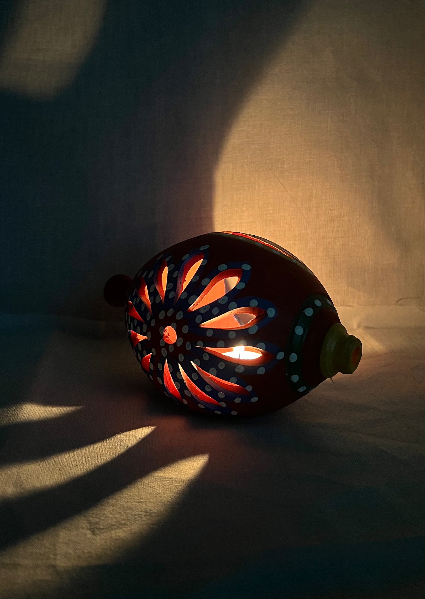 Terracotta Dia Holder