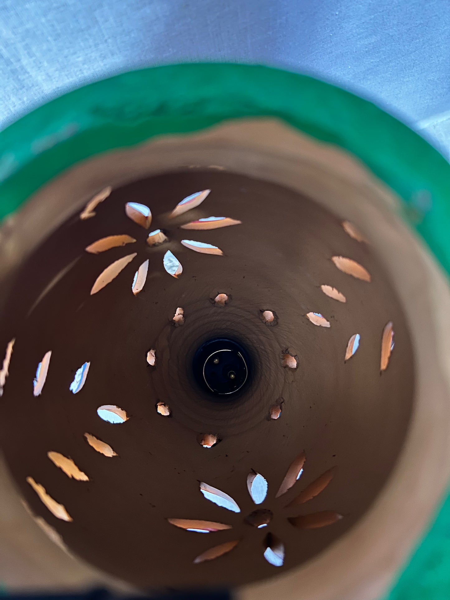 Handmade Terracotta Lantern- Dome shaped