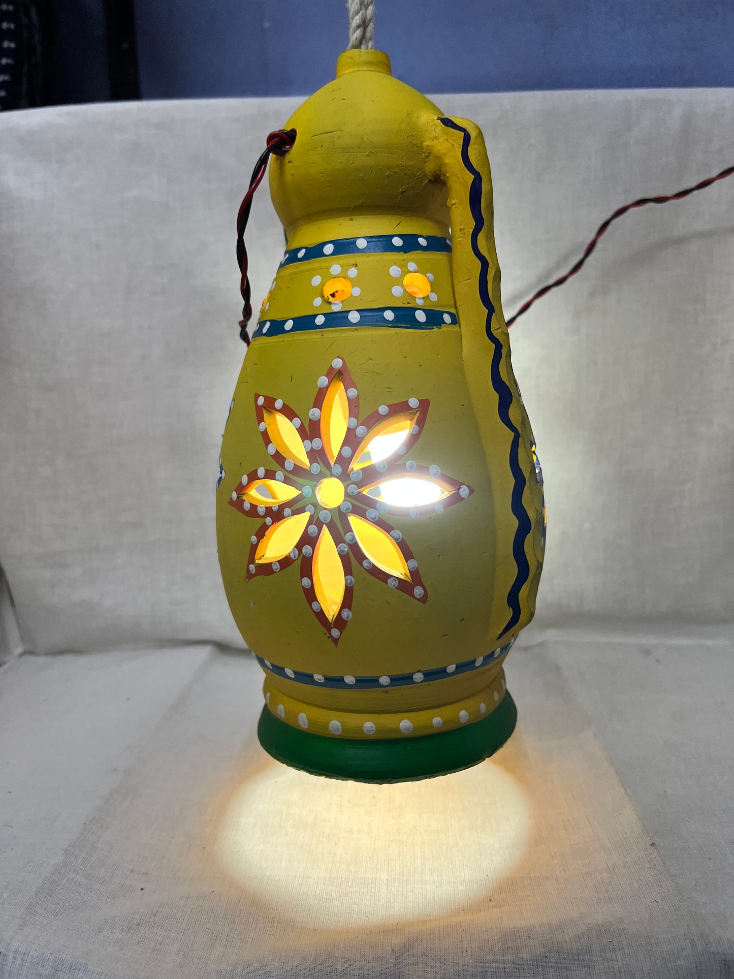 Handmade Terracotta Lantern- Dome shaped